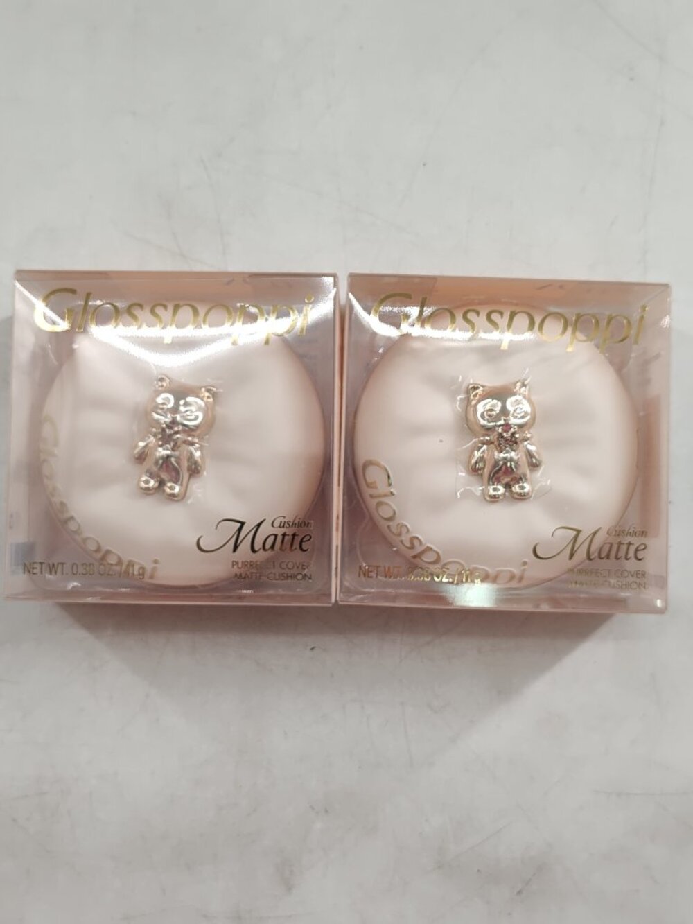 Glosspoppi Matte Purrfect Cover Liquid/Creme Foundation NC02 Creme    PA#610@CMK